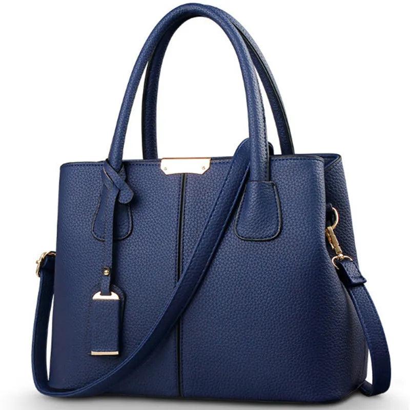 Sac en cuir Chili Bleu