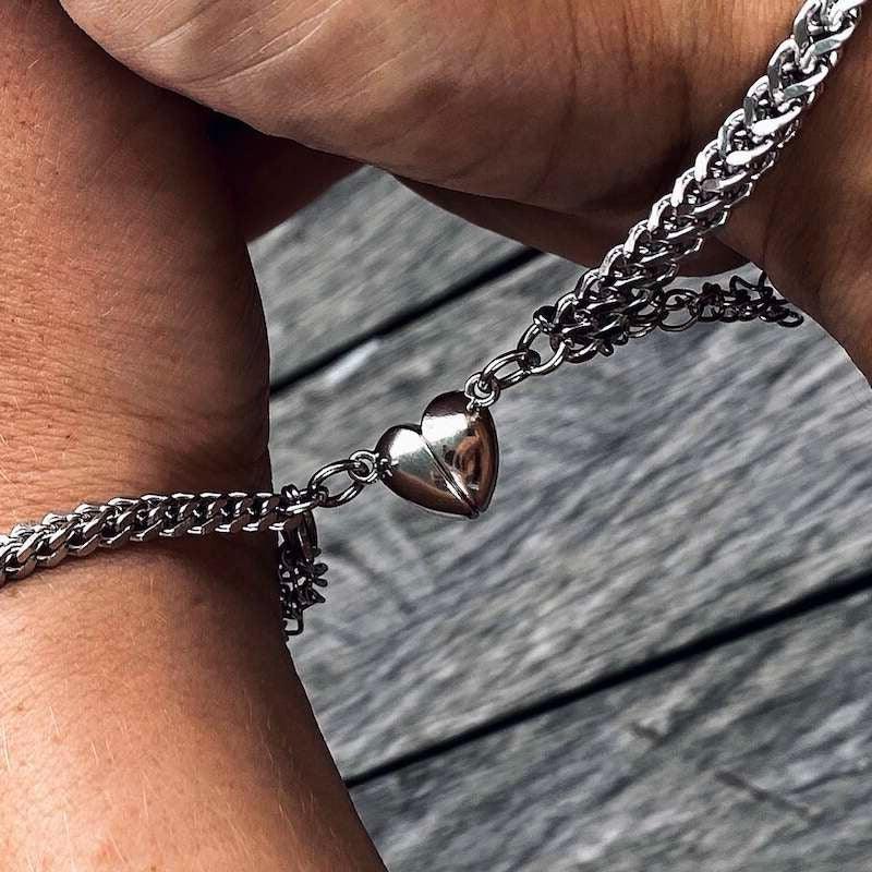 Magnetic Couples Bracelet Set