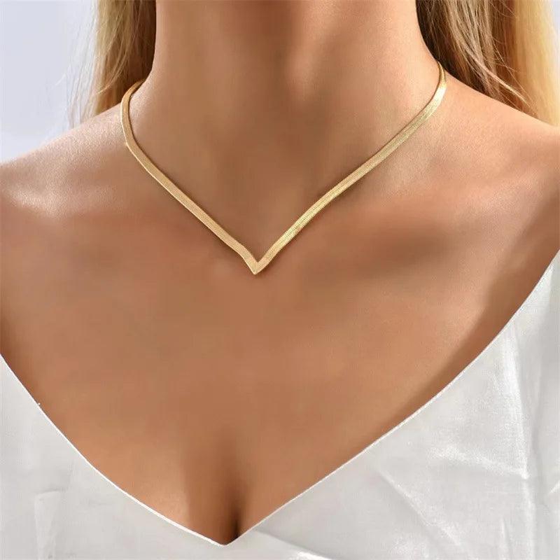 Collier Plat