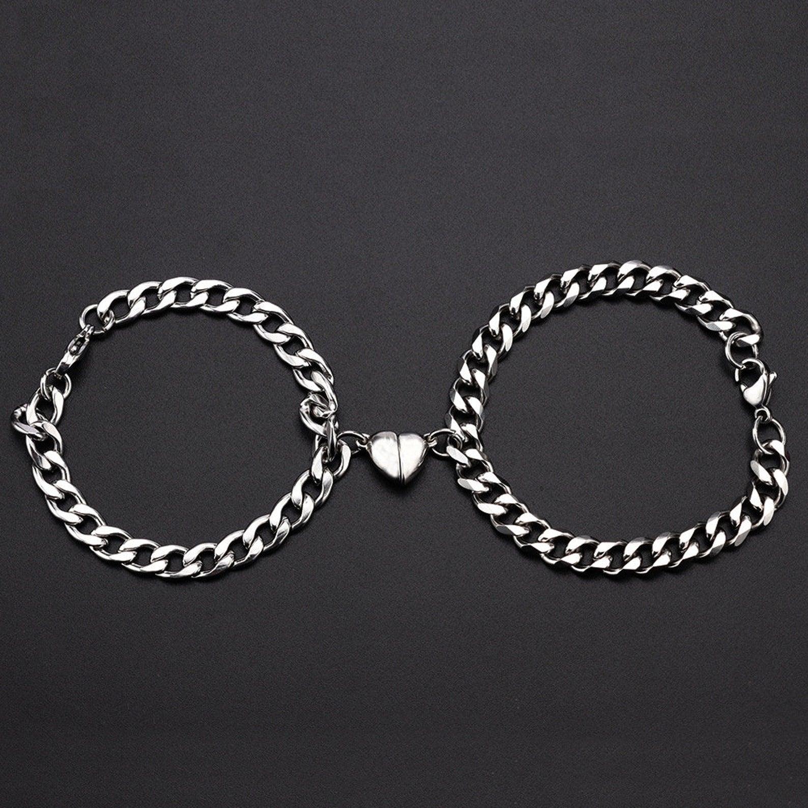 Magnetic Couples Bracelet Set